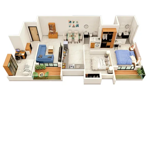 7 Verve Ravet 3BHK Floorplan